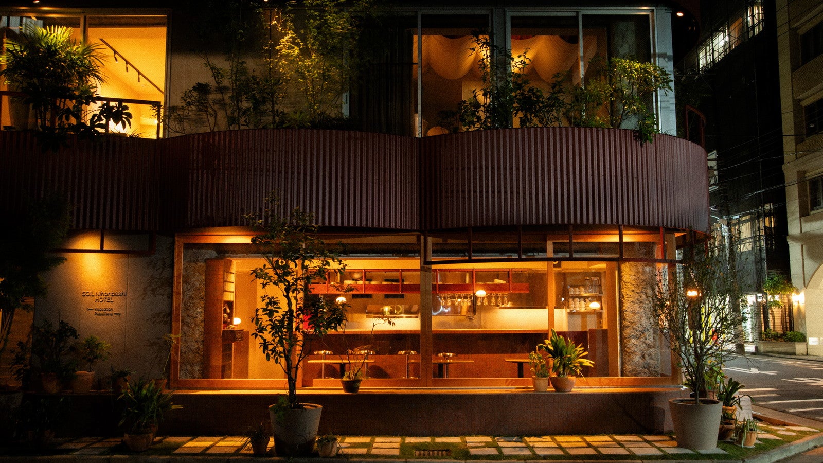 SOIL Nihonbashi Hotel／Photo by Hayate Tanaka
