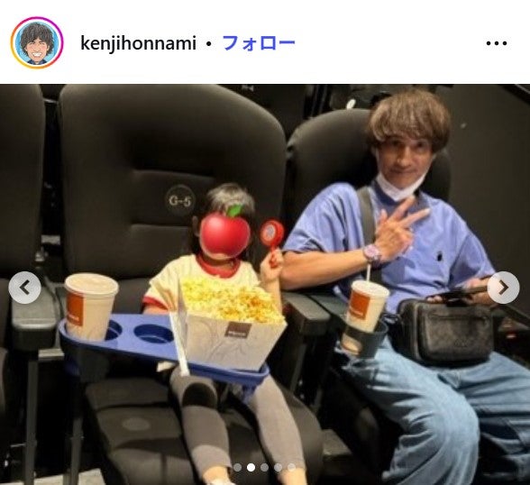 本並健治Instagramより