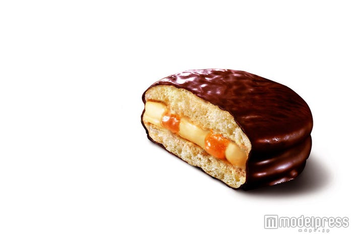 チョコパイ断面図