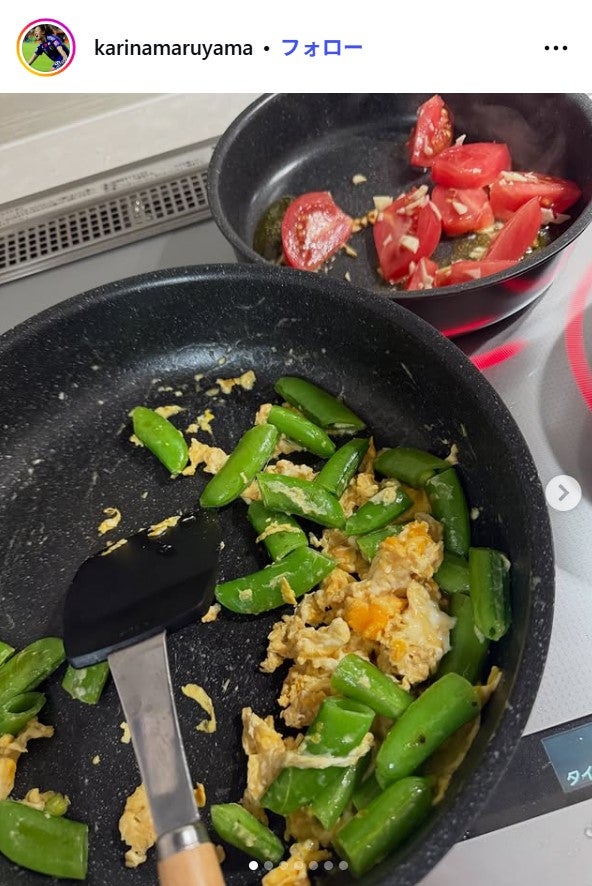 丸山桂里奈Instagramより