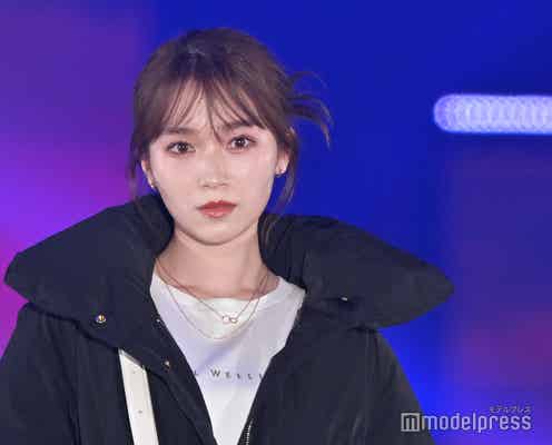 櫻坂46守屋麗奈、変形ボトムス華麗に着こなし 雰囲気ガラリのクールランウェイ<GirlsAward 2023 A/W>