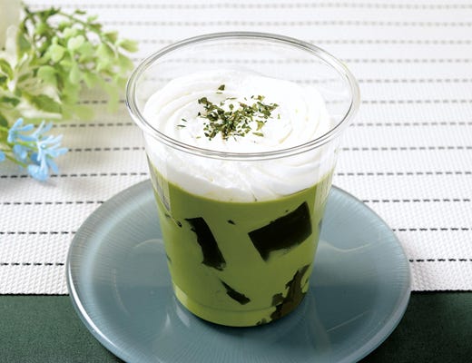 宇治抹茶ラテ¥245(税込み)