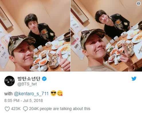 坂口健太郎&BTS・J-HOPEの仲良しプライベートショットにファン驚き 韓国で早速“再会”果たす