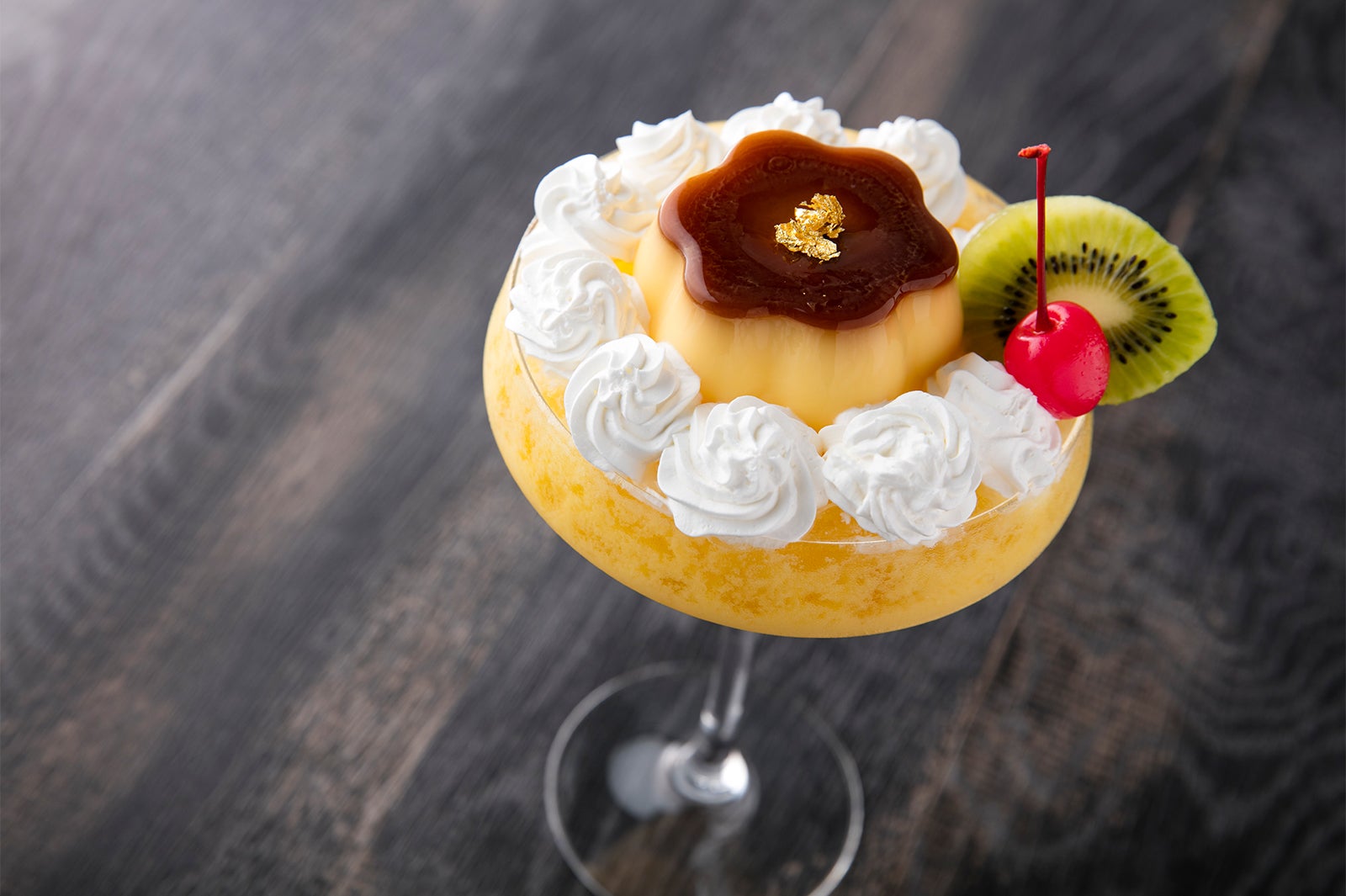 プリン・ア・ラ・モード￥2,000／画像提供：ヒルトン東京