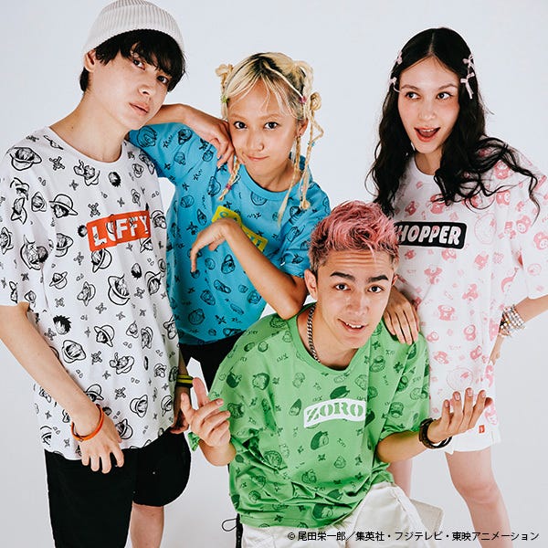 HARAJUKU アパレル「ONE PIECE MUGIWARA STORE HARAJUKU」(C)尾田栄一郎/集英社(C)尾田栄一郎/集英社・フジテレビ・東映アニメーション