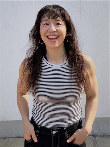 浜口京子、人生初パーマで雰囲気ガラリ タンクトップ姿に「マジで可愛すぎる！」