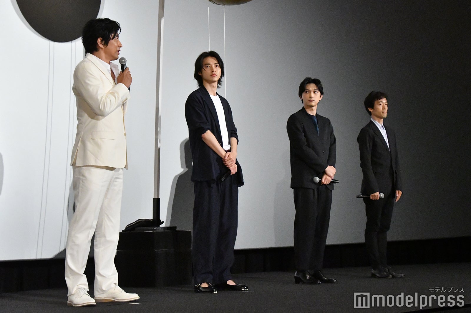 大沢たかお、山崎賢人、吉沢亮、佐藤信介監督 （C）モデルプレス