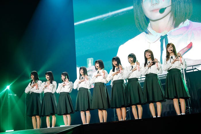 欅坂46 二期生「おもてなし会」※写真は27日公演(C)上山陽介