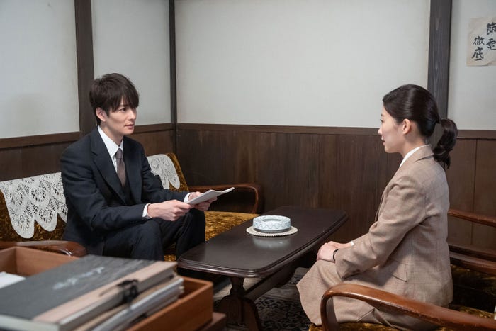 岡田将生、伊藤沙莉「虎に翼」第78話(C)NHK