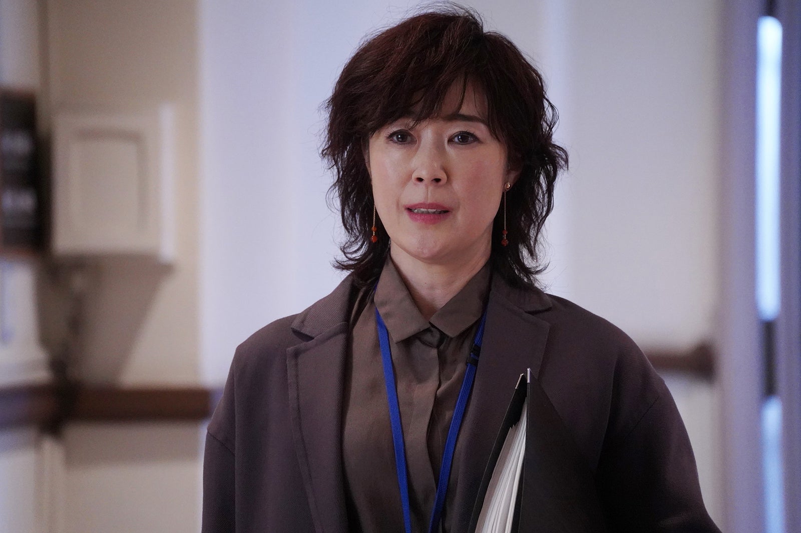 寺島しのぶ／「競争の番人」第3話より（C）フジテレビ