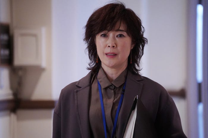 寺島しのぶ/「競争の番人」第3話より(C)フジテレビ