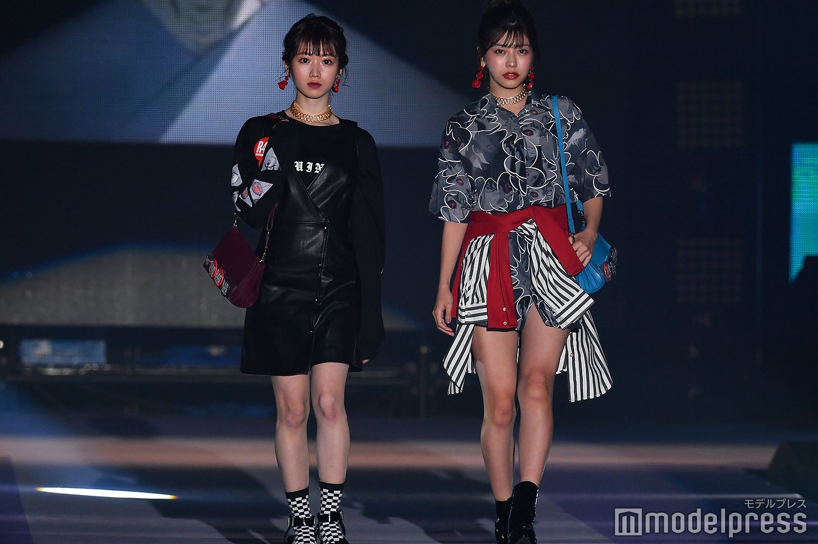 大谷映美里＆石川夏海 （C）モデルプレス