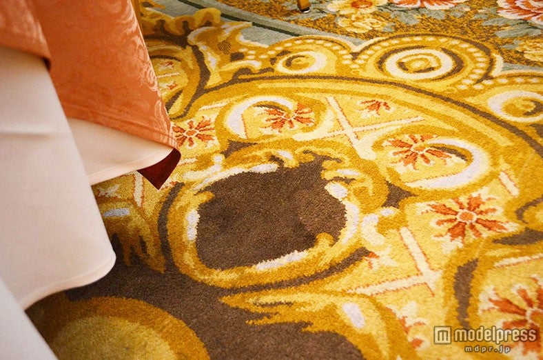 シンデレラドリームの床にある隠れミッキー