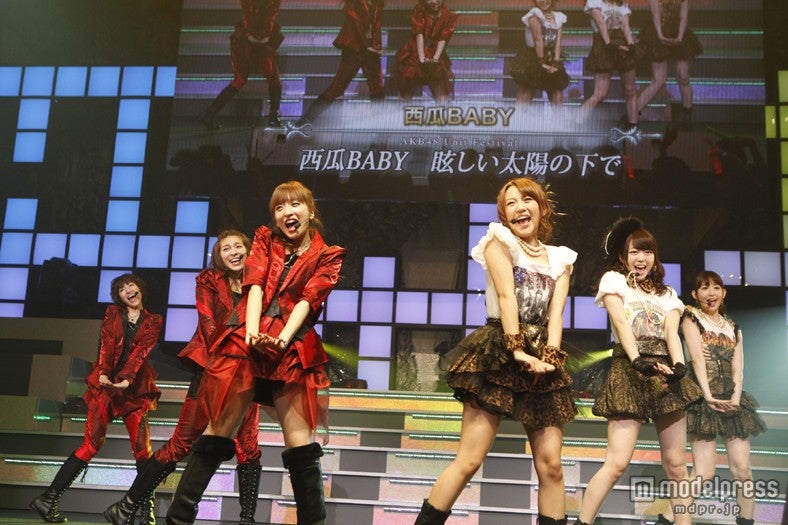 「西瓜BABY」したノースリーブスとDiVA（C）AKS