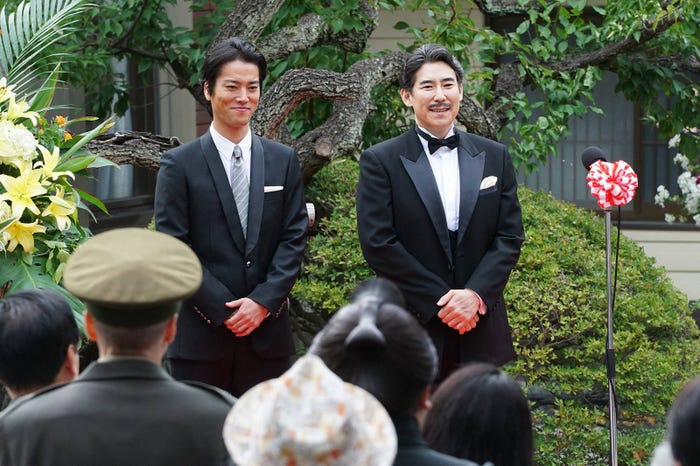 桐谷健太、高嶋政伸/「カインとアベル」第1話より/画像提供:フジテレビ