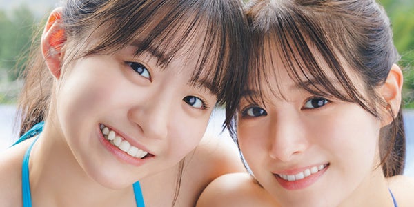 ミスマガジン」GP・葉月くれあ＆永岡ゆきね、ビキニ姿で密着「ヤンマガ