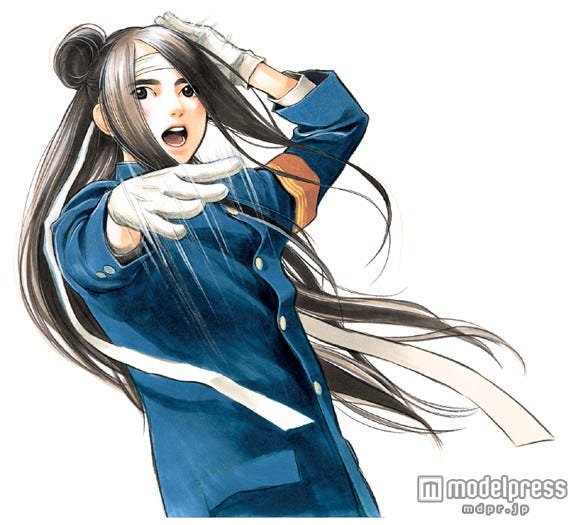 早見あかりが演じる女団長・宇佐美良子(C)久保ミツロウ・講談社