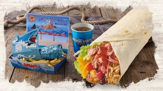 バーベキューポーク・ブリトーセット／画像提供：ユニバーサル･スタジオ･ジャパン