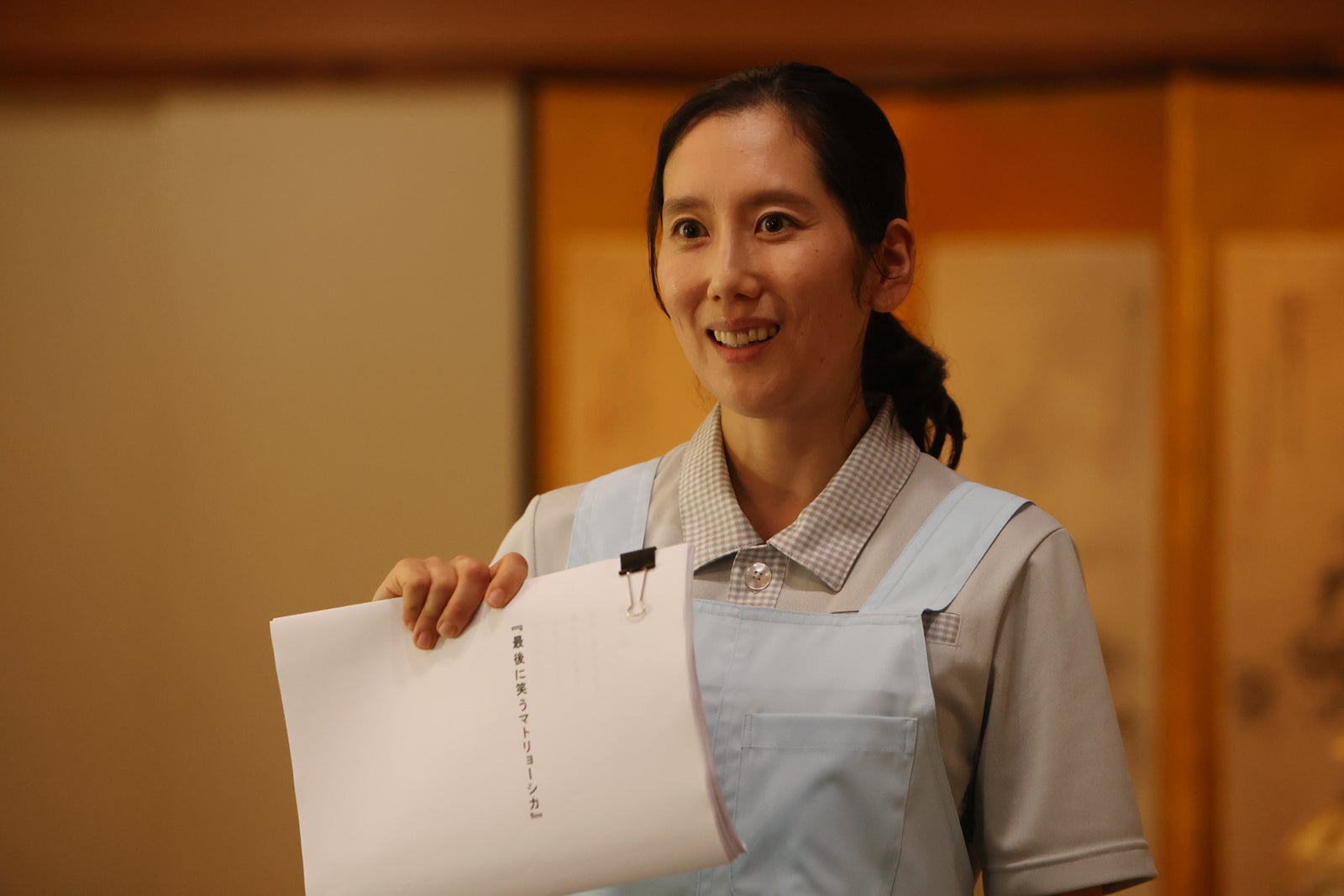 和田光沙「笑うマトリョーシカ」第10話より（C）TBS