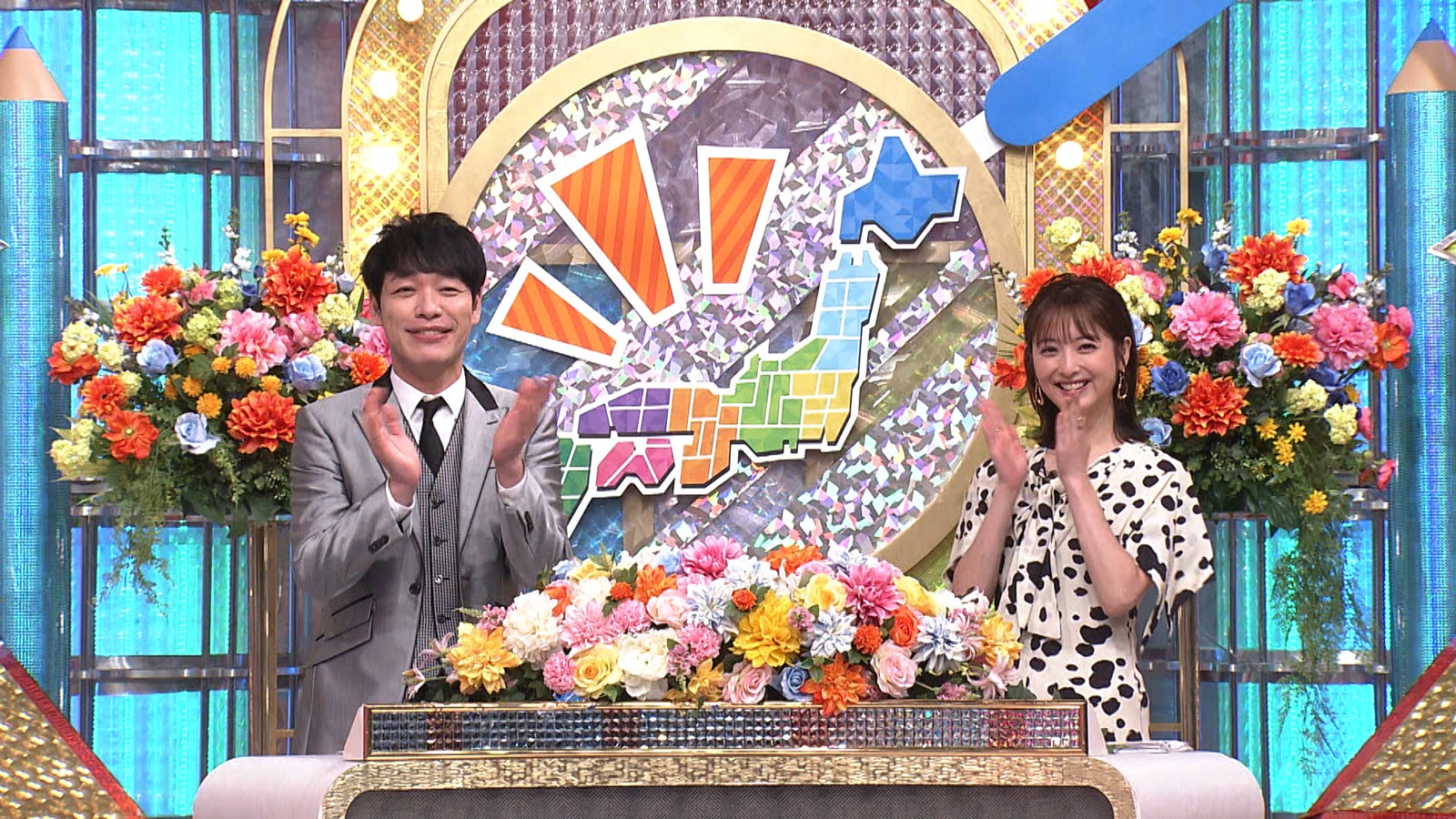 川島明＆佐々木希、MC初タッグ「クイズ！国民一斉調査」年末に放送決定　豪華芸能人が白熱バトル