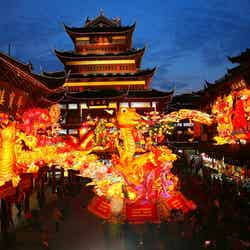 春節の上海で“新春ランタンフェス”幸福の象徴が豫園をライトアップ／画像提供：上海市旅游局