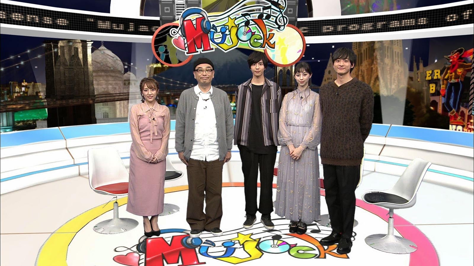 （左から）高橋みなみ、中島ヒロト、志尊淳、中条あやみ、小関裕太（写真提供：関西テレビ）