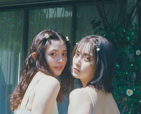 桃月なしこ&森日菜美、“仲良しペア”でトレンド水着姿披露「少し照れくささもありました」