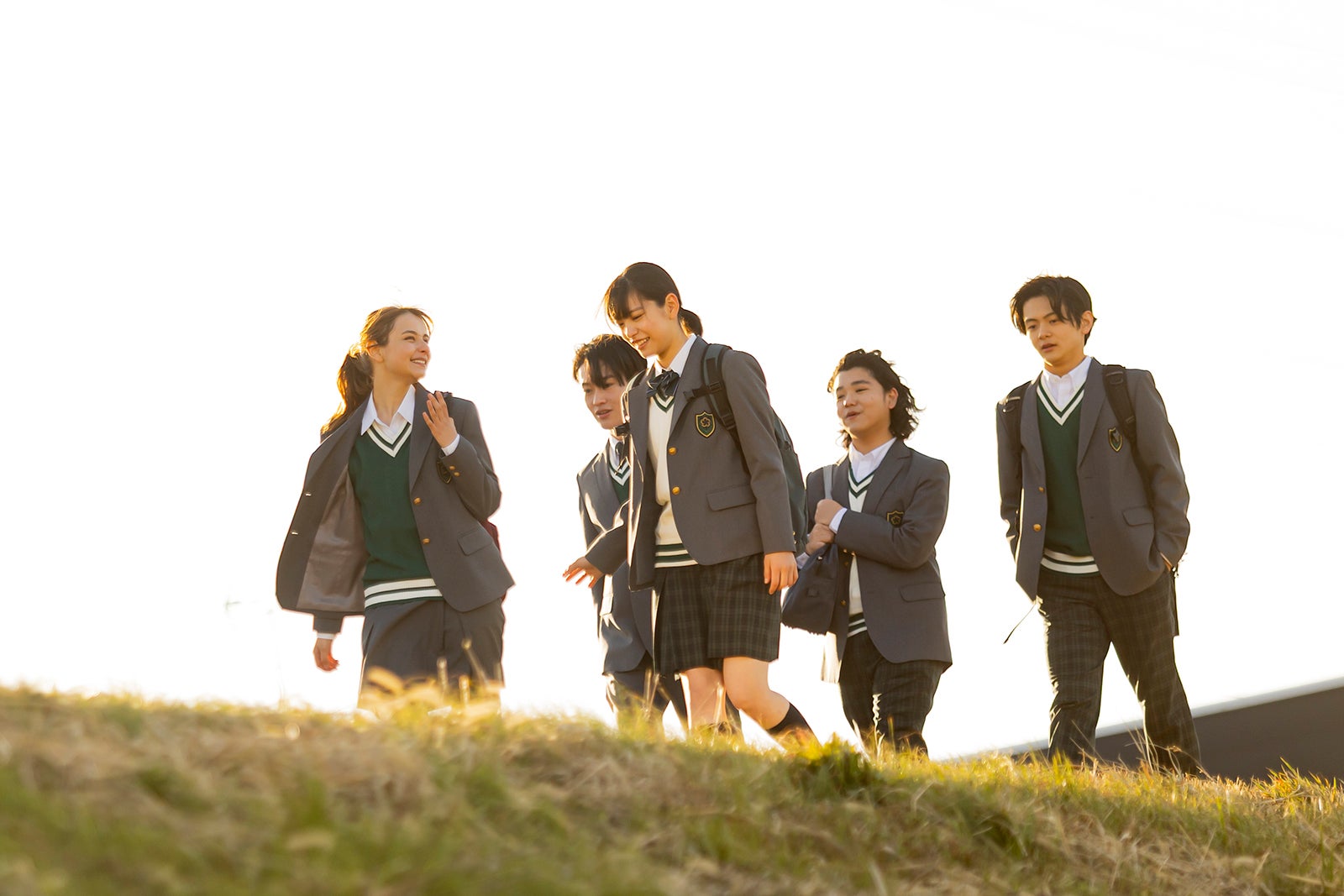 嵐莉菜、山時聡真、當真あみ、高村佳偉人、齋藤潤「ちはやふる−めぐり−」第5話（C）日本テレビ