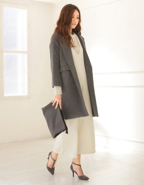 モッサチェスターコート「Re:EDIT by GALSTAR」4,998円（税込）／画像提供：Re:EDIT by GALSTAR