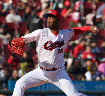 育成契約締結翌日に上々デビュー 広島・アリアを新井監督「次も見てみたい」1回自責0