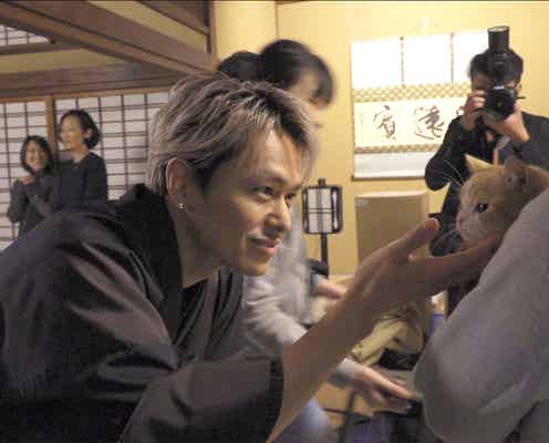 三代目JSB今市隆二、久々和装にご満悦?“初対面”に笑顔