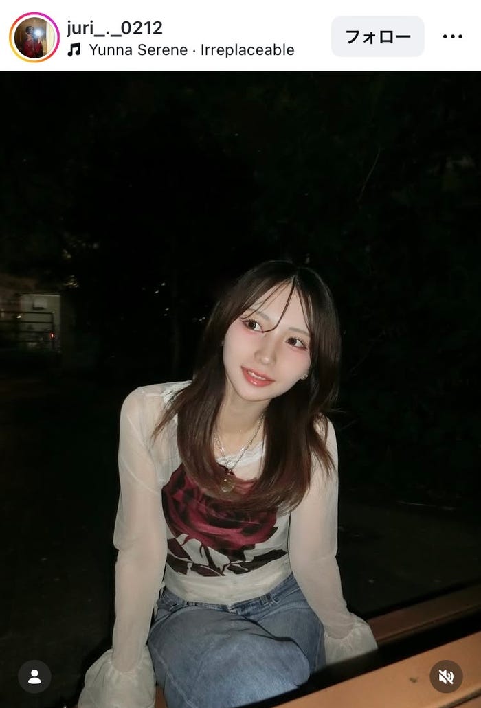 榊原樹里Instagramより