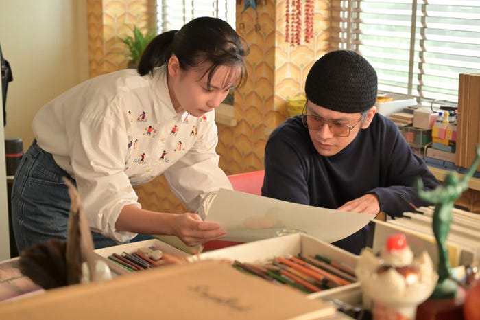 北村匠海ら「あんぱん」第129話(C)NHK