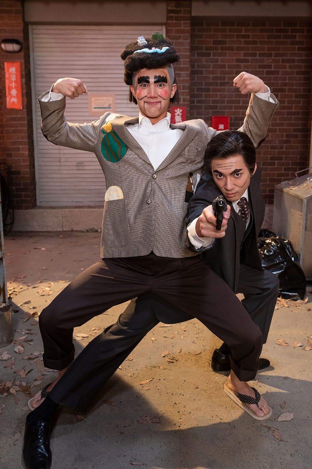 中川大志＆山田裕貴、伝説のコントキャラに挑戦＜夜の連続テレビ小説「うっちゃん」＞