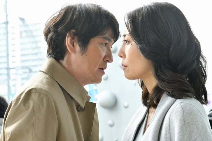 田中直樹、松嶋菜々子/「砂の塔~知りすぎた隣人」第7話より(C)TBS