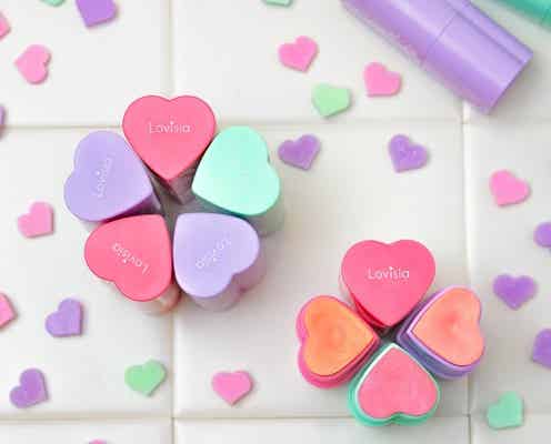 【4月24日発売・ラヴィジア】パウダー仕上げのクリームチーク「ハートスティックチーク」発売