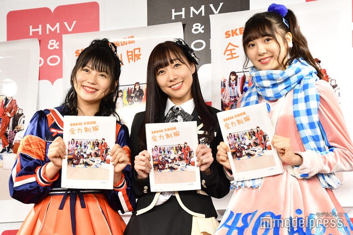 (左から)小畑優奈、須田亜香里、菅原茉椰(C)モデルプレス