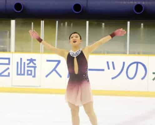 坂本花織が全兵庫選手権優勝 地元の声援に笑顔 三宅咲綺は2位、男子は壷井達也がV