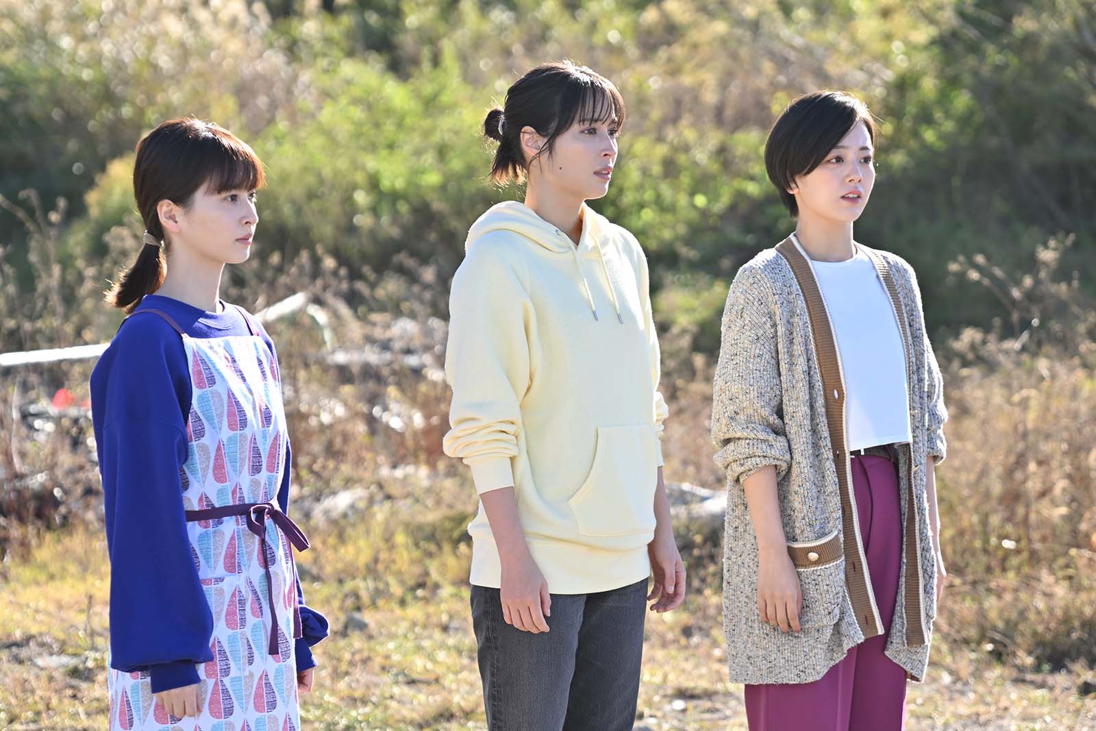 飯沼愛、広瀬アリス、伊原六花「マイ・セカンド・アオハル」（C）TBS