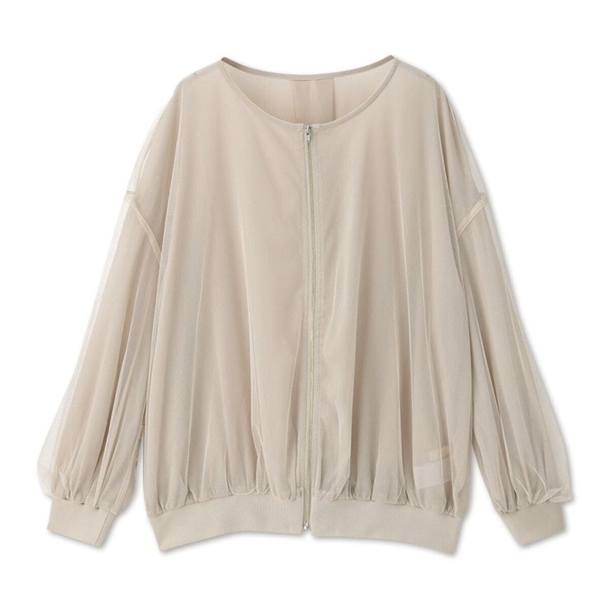 しまむらのチュールブルゾン（陽）