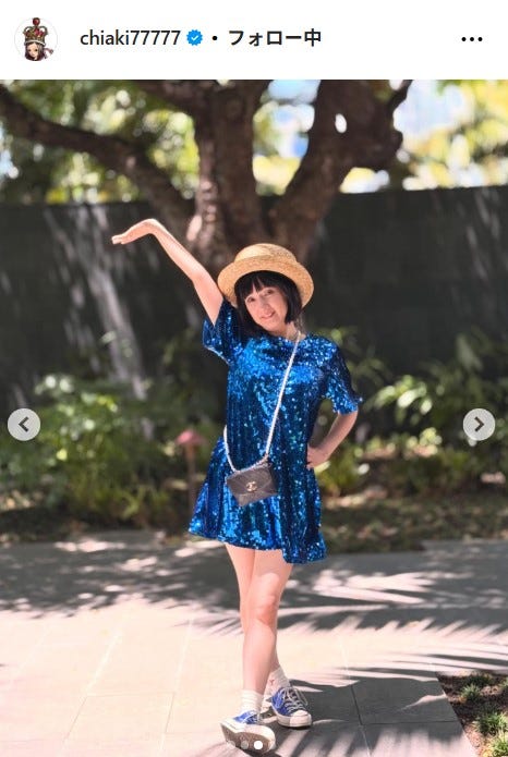 千秋Instagramより