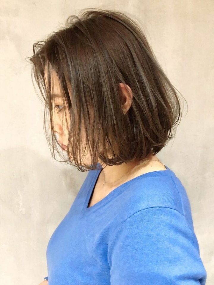 ハチ張りさんに似合うボブヘアって？小顔見えする大人女性スタイル紹介 モデルプレス