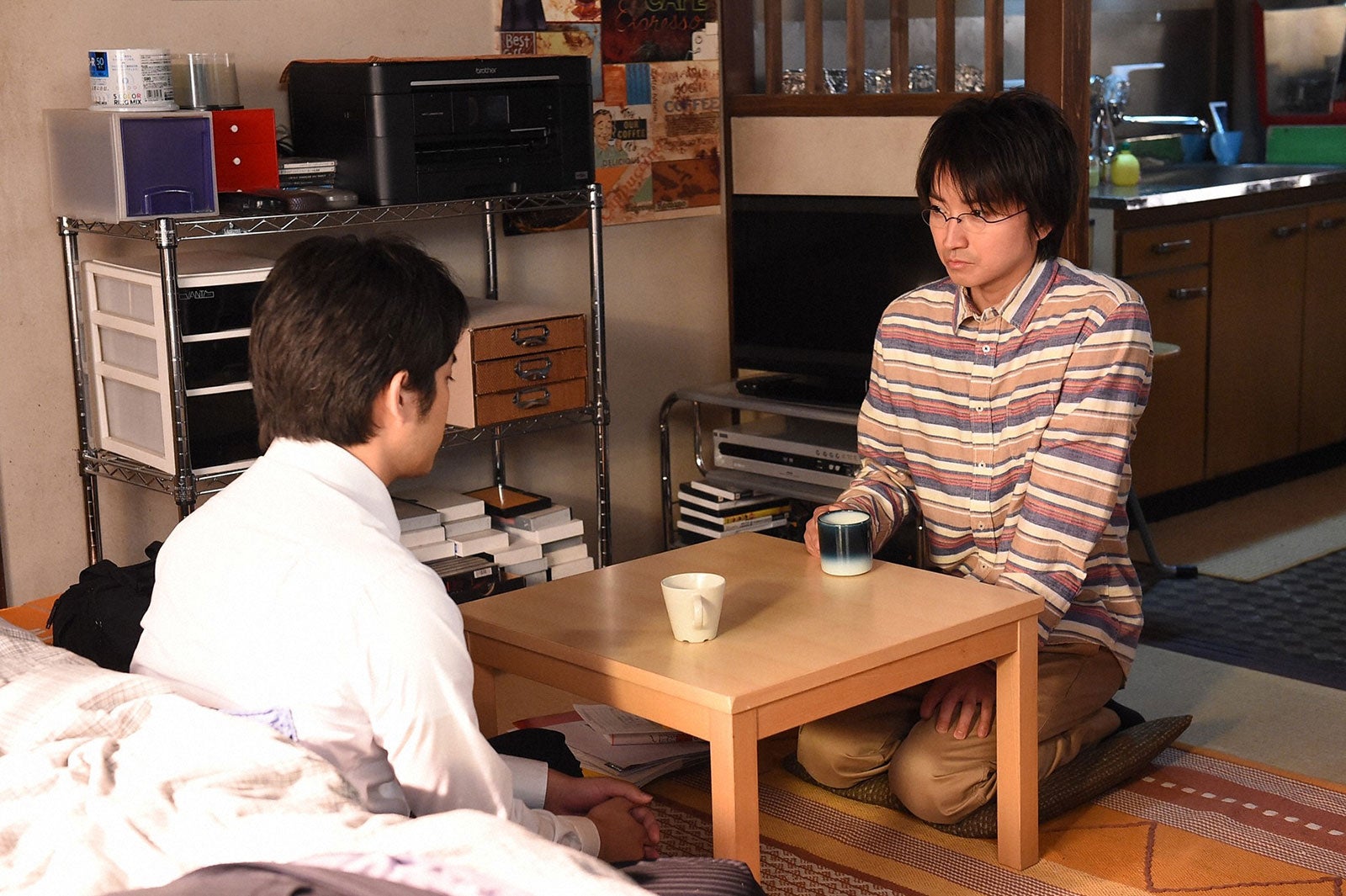 三浦貴大、藤原竜也／『リバース』第9話より（画像提供：TBS）