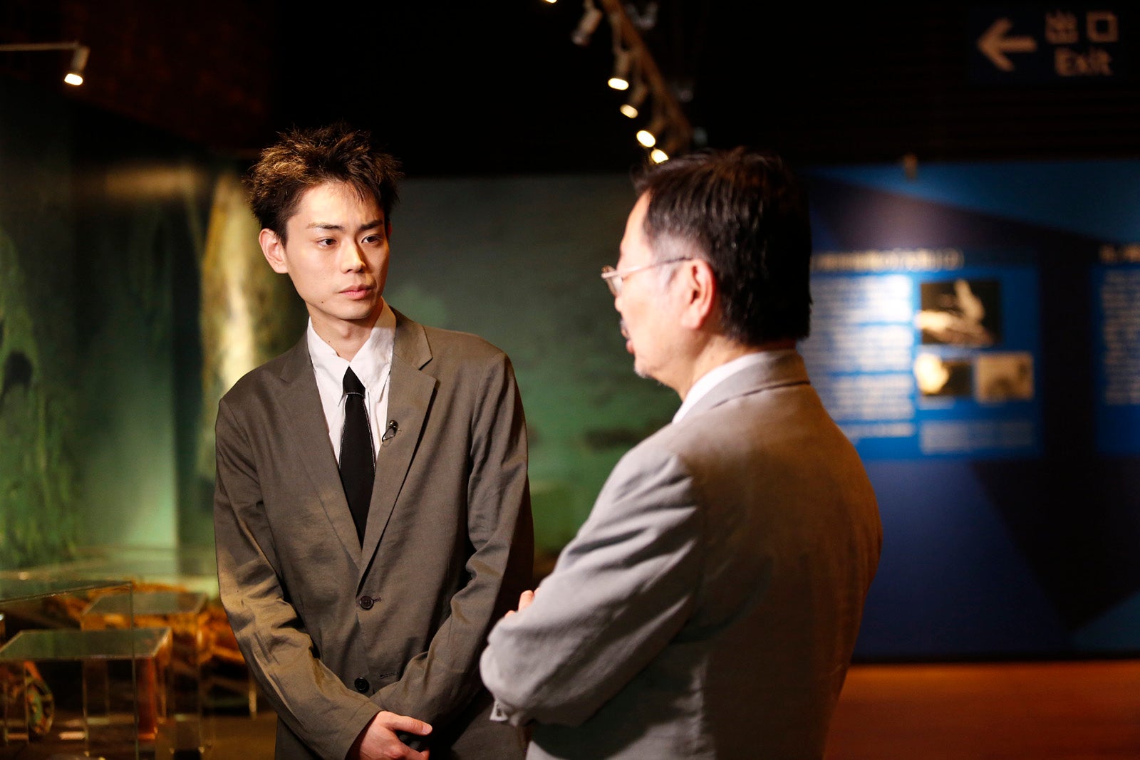 （左）菅田将暉（C）2019「アルキメデスの大戦」製作委員会（C）三田紀房／講談社