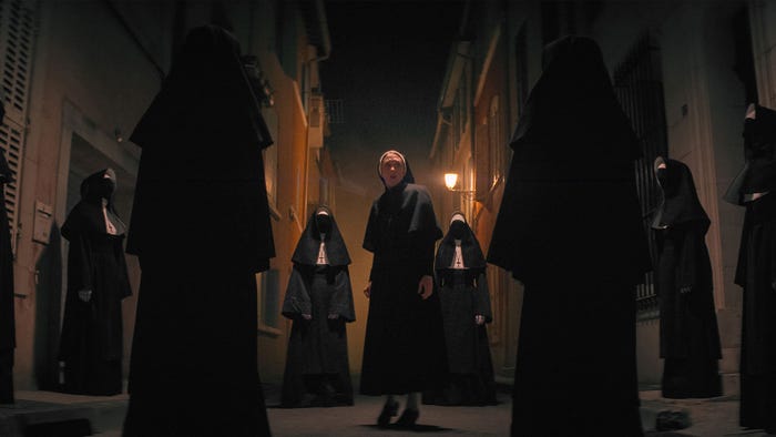 「死霊館のシスター-呪いの秘密」(C)NETFLIX, INC. AND IT'S AFFILIATES, 2024. ALL RIGHTS RESERVED.