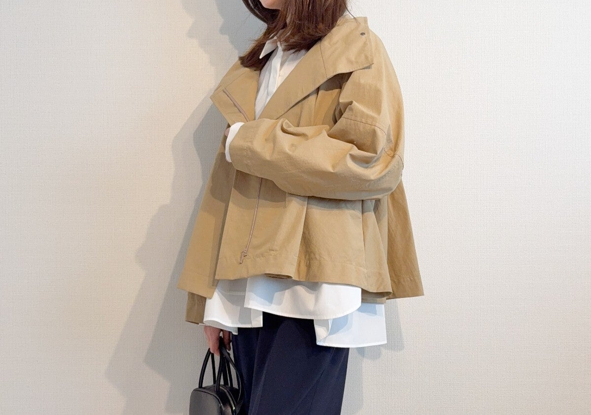 いつものコーデが一気に今っぽくなる♡「ショート丈ジャケット」春の着回し4コーデ