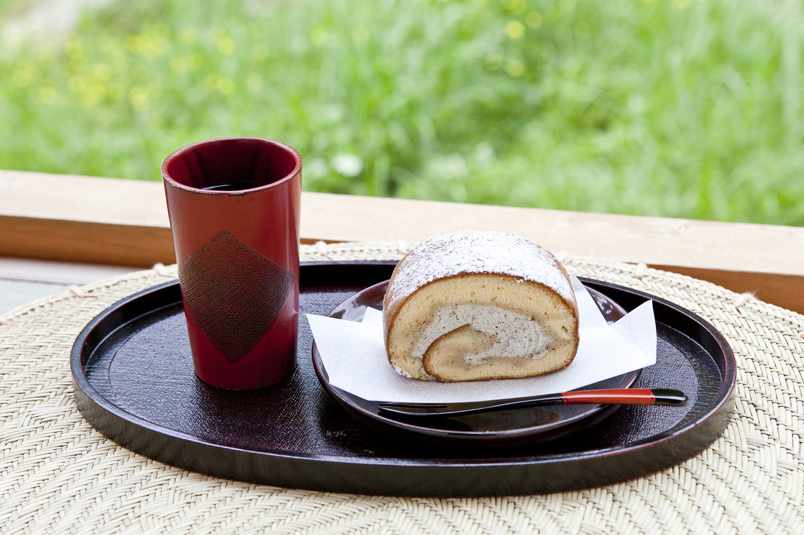 川床ロール／画像提供：山中温泉観光協会・旅館協同組合