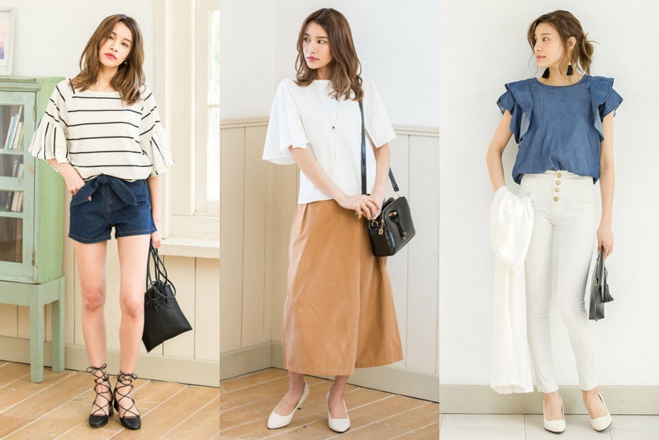 可愛さ盛れる「袖フリル」トップスがこの春アツイ！