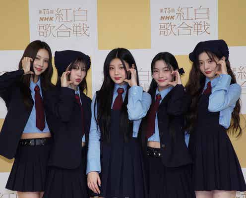 【紅白リハ2日目】ILLITイロハ、尊敬するTWICEとの共演に喜び「いろんなアドバイスをいただけたら」