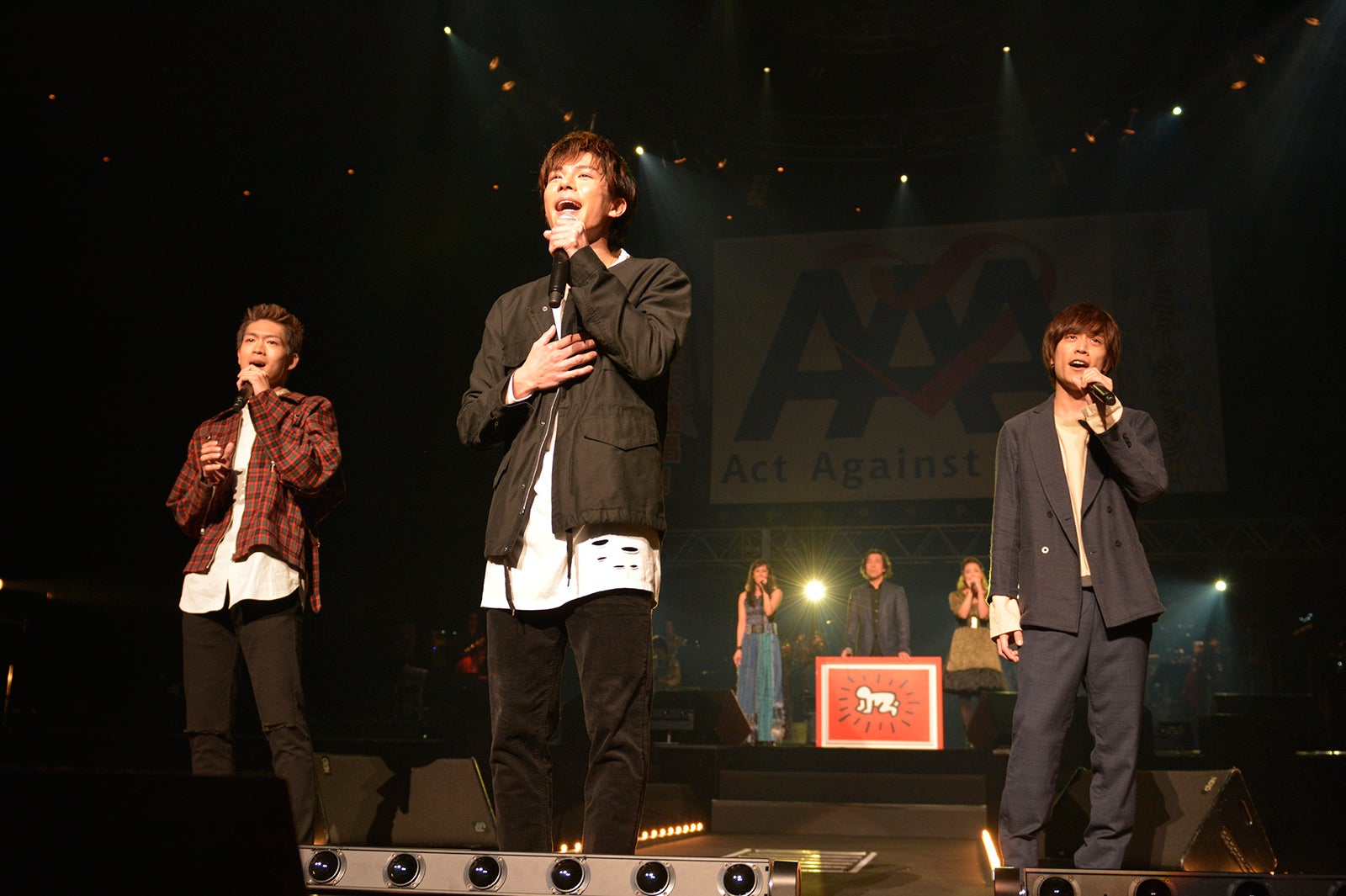 「ラディアント・ベイビー」柿澤勇人、平間壮一、松下洸平（画像提供：アミューズ）